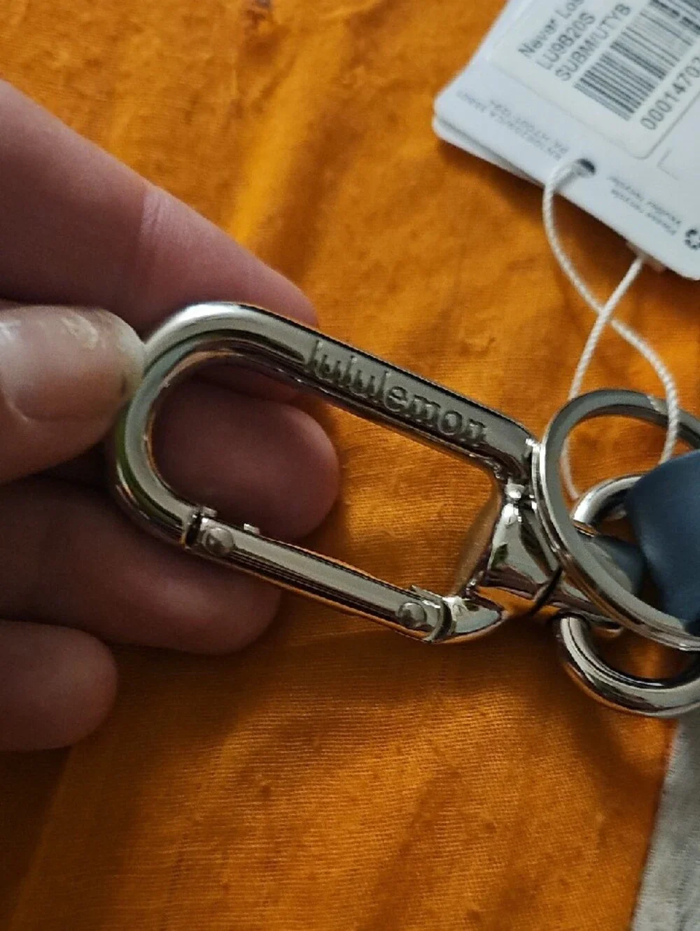 Lululemon Never Lost Keychain!! Gorgeous Nwts!!SUBM/UTYB!!